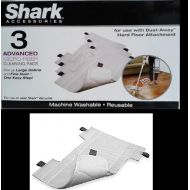 Shark Dust-Away 3-Pack Advanced Micro-Fiber Replacement Pads - Compatible With Rocket Dust-Away, Rotator, Navigator Lift-Away Pro Vacuum, Ultra Light Stick Vacuum, HV300 Series (1)