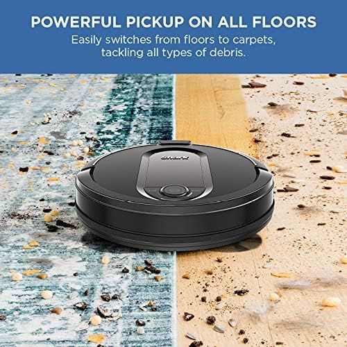  Shark IQ Robot Vacuum AV1010AE with XL Self-Empty Base, Multi-Surface Brushroll, Advanced Navigation, Wi-Fi, Works with Alexa, 2nd Generation