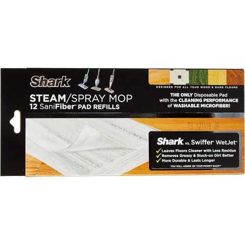 Shark Household-Vacuum Disposable Pads, Black