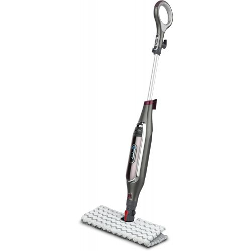  Shark Genius Hard Floor Cleaning System Pocket (S5003D) Steam Mop, Burgundy/Gray