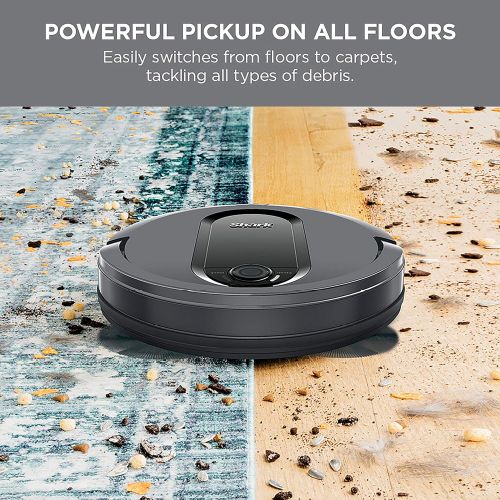  Shark IQ Robot AV970, Robotic Vacuum with IQ Navigation, Self-Cleaning Brushroll, Wi-Fi Connected, Works with Alexa