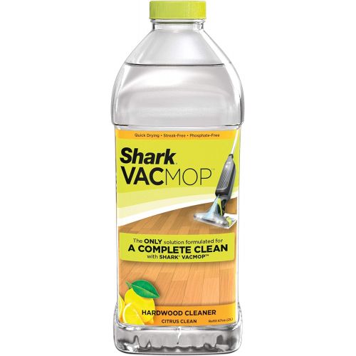  Shark VACMOP Hardwood Cleaner Refill 2 Liter Bottle, 2 Liters, Citrus Clean Scent VCW60, 2 Liters