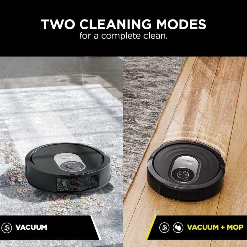  Shark AI Robot VACMOP PRO RV2001WD, Sonic Mopping, IQ Navigation, Home Mapping, AI Laser Vision, SelfCleaning Brushroll, WiFi, Works with Alexa