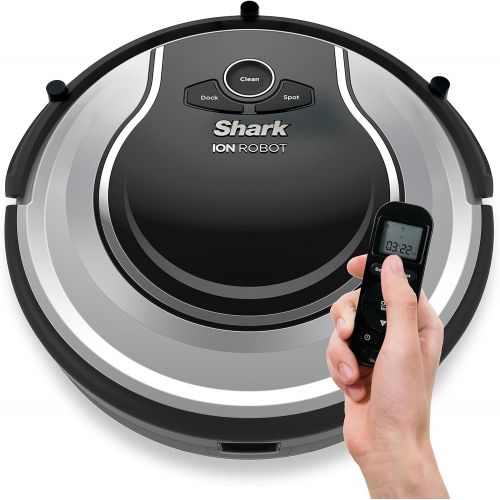 닌자 SharkNinja Shark ION Robot Dual-Action Robot Vacuum Cleaner with 1-Hour Plus of Cleaning Time, Smart Sensor Navigation and Remote Control (RV720)