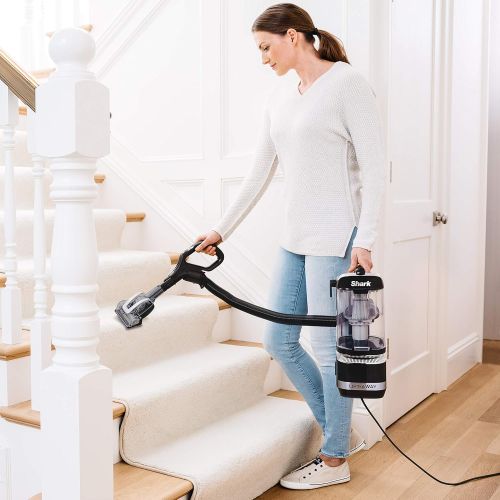  Shark LA322 Navigator Lift-Away ADV Corded Lightweight Upright Vacuum with Detachable Pod Pet Power Brush Crevice and Upholstery Tool, Black