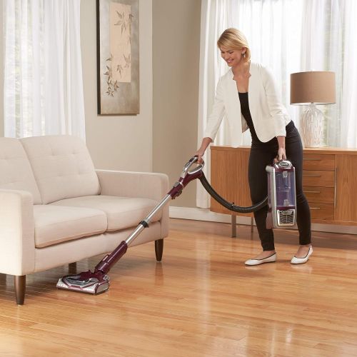  Shark NV752 Rotator Powered Lift-Away TruePet Upright Vacuum with HEPA Filter, Crevice Tool, Pet Multi-Tool and Power Brush with a Bordeaux Finish, .88 Dry Quarts