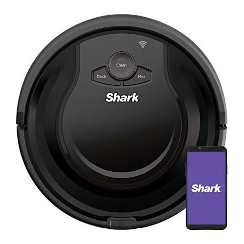  Shark ION Robot Vacuum AV751 Wi-Fi Connected, 120min Runtime, Works with Alexa, Multi-Surface Cleaning