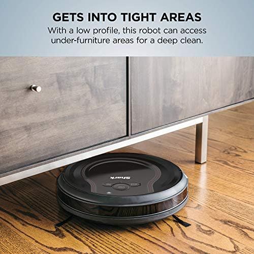  Shark ION Robot Vacuum AV751 Wi-Fi Connected, 120min Runtime, Works with Alexa, Multi-Surface Cleaning