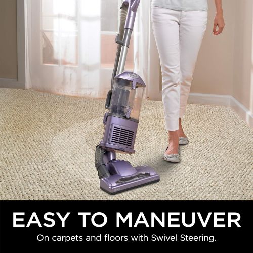 Shark NV352 Navigator Lift Away Upright Vacuum with Wide Upholstery and Crevice Tools, Lavender