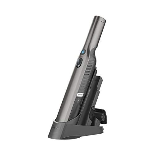  Shark WV201 WANDVAC Handheld Vacuum, Lightweight at 1.4 Pounds with Powerful Suction, Charging Dock, Single Touch Empty and Detachable Dust Cup