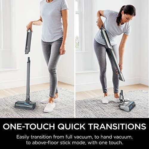  Shark WANDVAC System WS632 Ultra-Lightweight Powerful Cordless Stick Vacuum with Charging Dock, Slate Grey