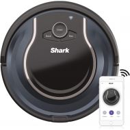 Shark ION Robot Vacuum RV761 with Wi-Fi and Voice Control, 0.5 Quarts, in Black and Navy blue