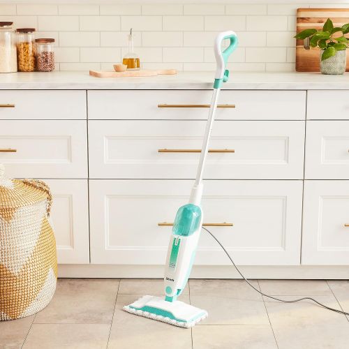  Shark S1000 Steam Mop, White/Seafoam