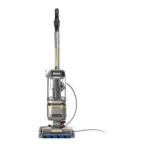  Shark LA502 Rotator Lift-Away ADV DuoClean PowerFins Upright Vacuum with Self-Cleaning Brushroll Powerful Pet Hair Pickup and HEPA Filter, w/Duo, Silver