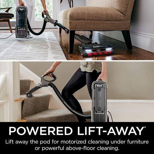  Shark AZ1002 Apex Powered Lift-Away Upright Vacuum with DuoClean & Self-Cleaning Brushroll, Crevice Tool, Upholstery Tool & Pet Power Brush, for a Deep Clean on & Above Floors, Esp