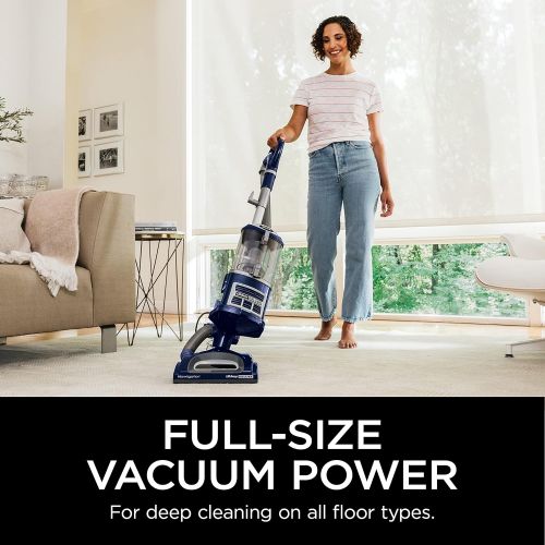  [아마존베스트]Shark Navigator Lift-Away Deluxe NV360 Upright Vacuum, Blue