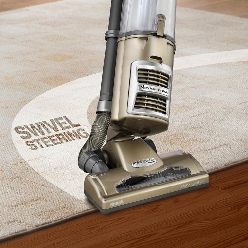  [아마존베스트]Shark Upright & Canister Upright Vacuum, Gold/Silver