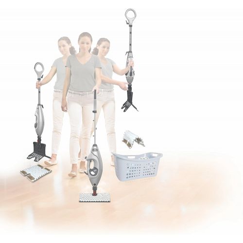  [아마존베스트]Shark Lift-Away Pro Steam Pocket Mop (S3973D), White