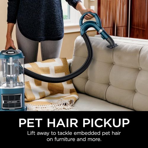  Shark ZU503AMZ Navigator Lift-Away Upright Vacuum with Self-Cleaning Brushroll, HEPA Filter, Swivel Steering, Upholstery Tool & Pet Crevice Tool, Perfect for Pets & Multi-Surface C