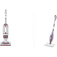 Shark Rotator Professional Upright Corded Bagless Vacuum with Lift-Away Hand Vacuum and Anti-Allergy Seal, Red & Steam Pocket Mop Hard Floor Cleaner with Swivel Steering XL Water T