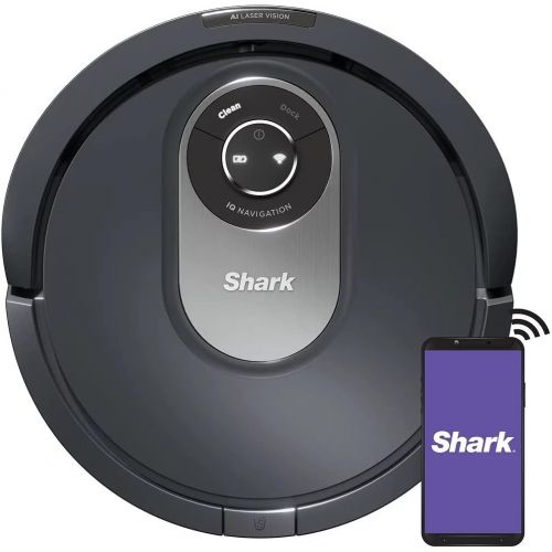  Shark RV2001 AI Robot Vacuum with Advanced Home Mapping AI Laser Vision - R201