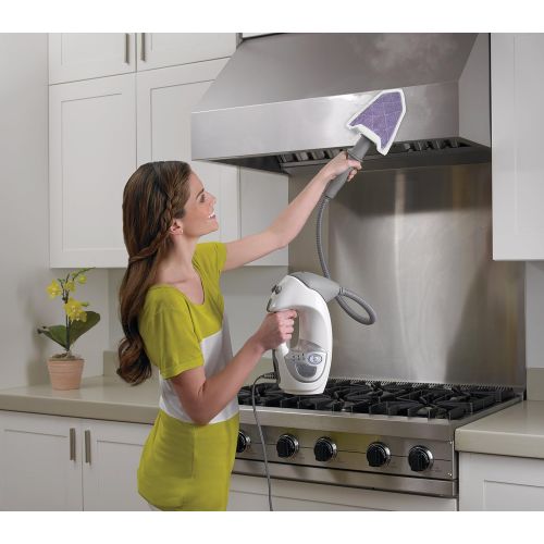 닌자 SharkNinja Shark Steam Pocket Mop Hard Floor Cleaner with Lift Away Garment Steamer, Steam Blaster Technology, and Intelligent Steam Control (S3973D)