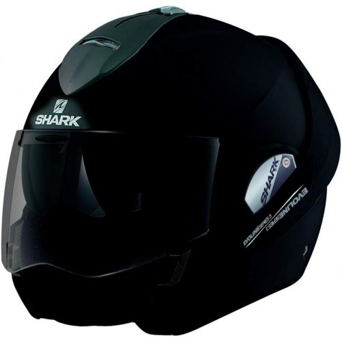  Shark Unisex-Adult Full Face Evoline 3 Fusion Helmet (Matte Black, Medium)