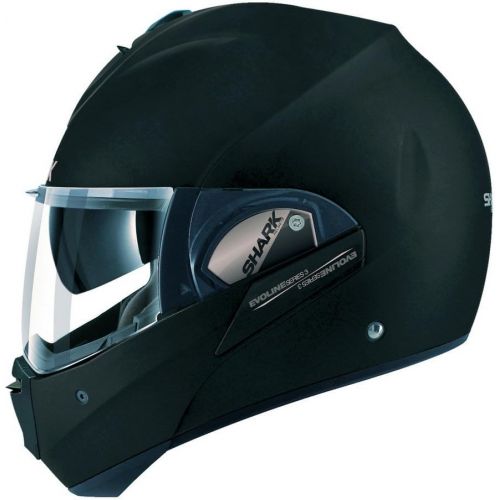  Shark Unisex-Adult Full Face Evoline 3 Fusion Helmet (Matte Black, Medium)