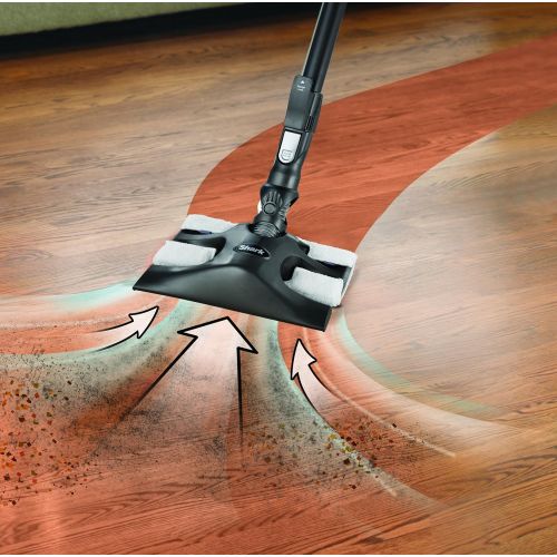  Shark Rocket Ultra-Light Corded Bagless Vacuum for Carpet and Hard Floor Cleaning with Swivel Steering and Car Detail Set (HV302), Gray/Orange