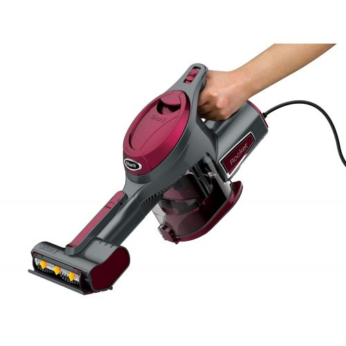  Shark Rocket Ultra-Light with TruePet Mini Motorized Brush and 15-foot Power Cord Hand Vacuum (HV292), Maroon