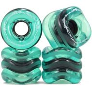 Shark Wheel High Performance DNA Formula, Skateboarding Wheels, Longboard Skateboarding Wheels, Cruiser Skateboard Wheels, Surf Street Skateboard Wheels, 54mm, 60mm, 72mm (Set of 4 Wheels)