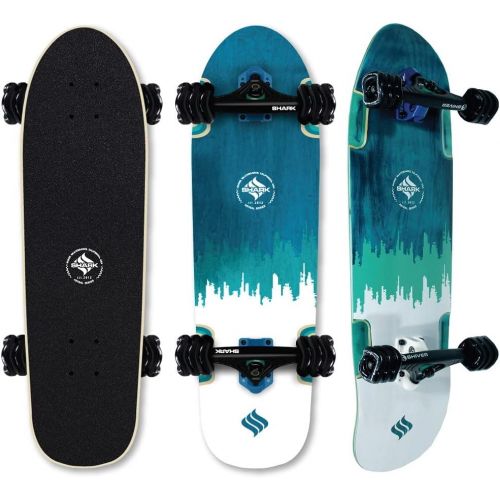  Shark Wheel SurfSkate and Cruiser Complete Skateboards