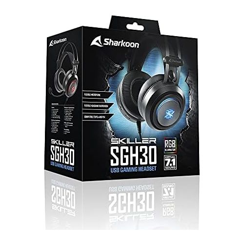  [아마존베스트]Sharkoon Skiller SGH30 Gaming Headset