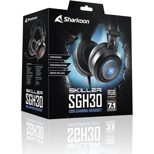  [아마존베스트]Sharkoon Skiller SGH30 Gaming Headset