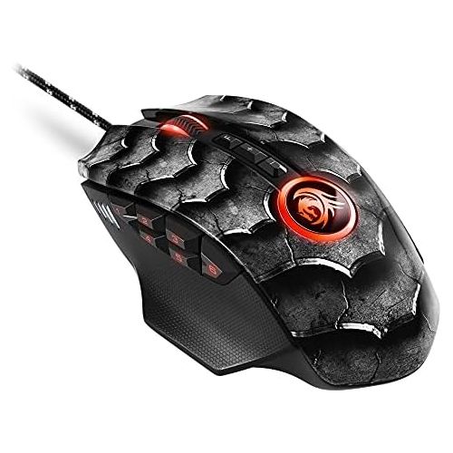  [아마존베스트]Sharkoon Drakonia Gaming Laser Mouse (11 Buttons)
