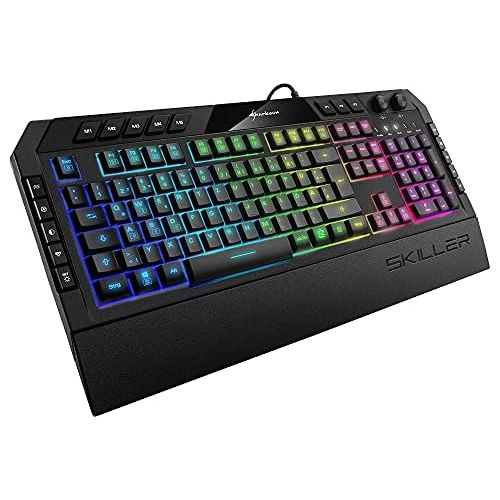  [아마존베스트]Sharkoon, Skiller, SGK5, Gaming Keyboard, German Layout (English layout not guaranteed)