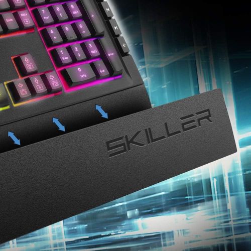  [아마존베스트]Sharkoon, Skiller, SGK5, Gaming Keyboard, German Layout (English layout not guaranteed)