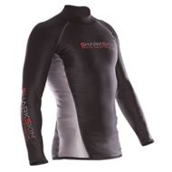 Sharkskin Mens Chillproof Long Sleeve Shirt Exposure Garment for Scuba Diving, Surfing, Snorkeling ETC.