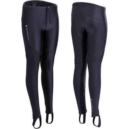  Sharkskin Women’s Robust High-Waisted Chillproof Wetsuit Long Pants for Scuba Diving and Water Sports