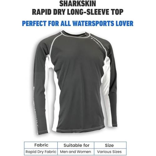  Sharkskin Rapid Dry Long Sleeve Top