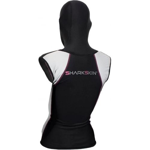  Sharkskin Women's Chill-Proof Hooded Vest with Zipper