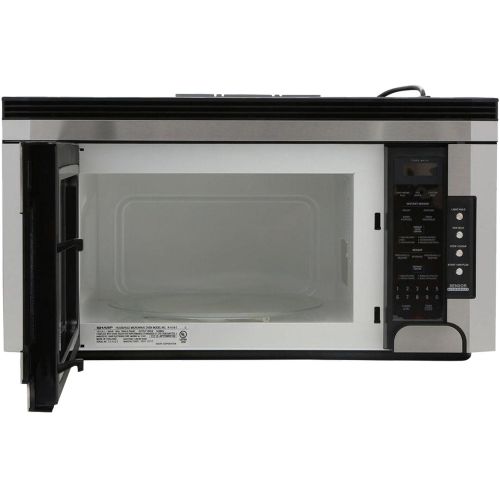  Sharp R1514T 30 Wide 1.5 Cu. Ft. Over-the-Range Microwave with Sensor Cooking