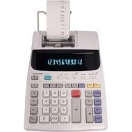 Sharp EL-1801V Ink Printing Calculator, Fluorescent Display, AC, Off-White