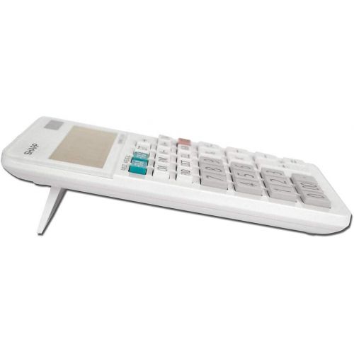  Sharp EL-334WB Business Calculator, White 4.0