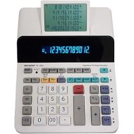 Sharp EL-1901 Paperless Printing Calculator with Check and Correct, 12-Digit LCD Primary Display, Functions the Same as a Printing Calculator/Adding Machine with Scrolling LCD Display Instead of Paper
