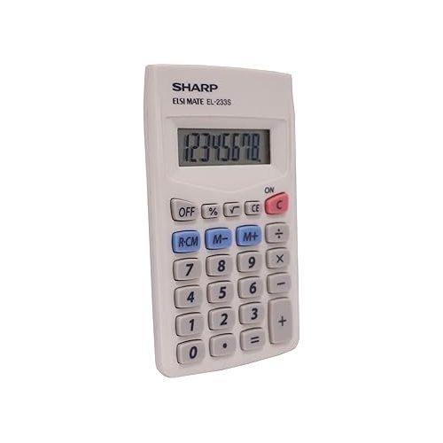  Sharp EL233SB Standard Function Calculator