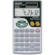 Sharp El344rb Metric Conversion Wallet Calculator, 10-Digit Lcd