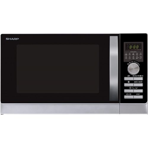  Sharp R843INW 4-in-1 Microwave with Hot Air, Grill and Convection / 25 L / 800 W / 1000 W Infrared Grill / 2500 Convection / 10 Automatic Programs / Pizza Program / Metal Turntable
