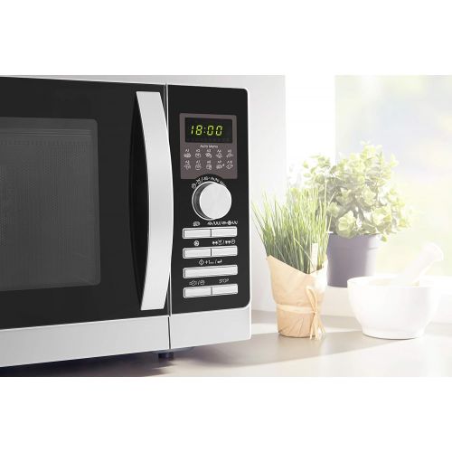  Sharp R843INW 4-in-1 Microwave with Hot Air, Grill and Convection / 25 L / 800 W / 1000 W Infrared Grill / 2500 Convection / 10 Automatic Programs / Pizza Program / Metal Turntable