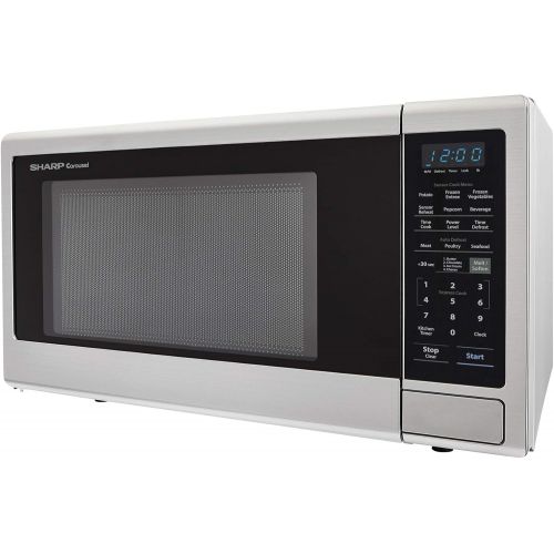  [아마존베스트]Sharp Electronics Corporation ZSMC2242DS, Stainless Steel Sharp Countertop 1200 Watt Microwave Oven, 2.2 cu. ft